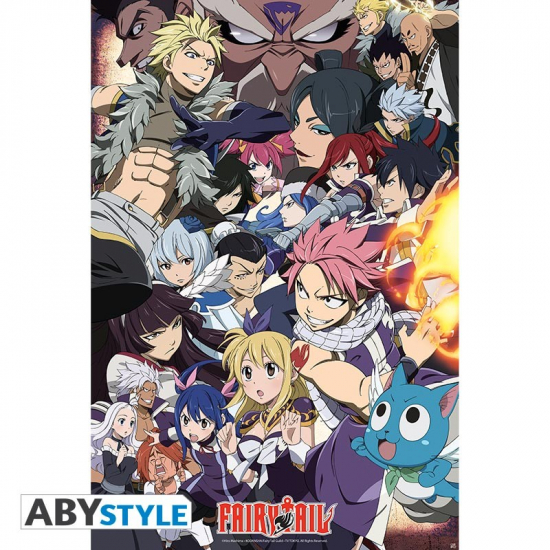 FAIRY TAIL - Poster grand format Fairy Tail VS other guilds (413)