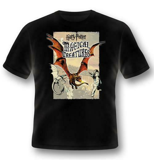 HARRY POTTER - Tshirt homme Magical créature Dragon Taille M