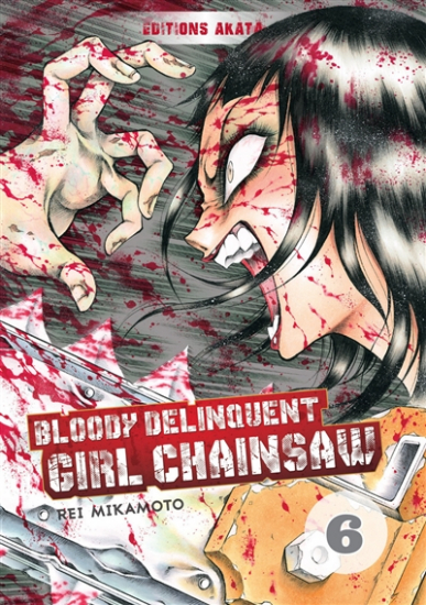 Bloody Delinquent Girl Chainsaw N°06