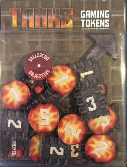 TANKS : Set de tokens plastiques