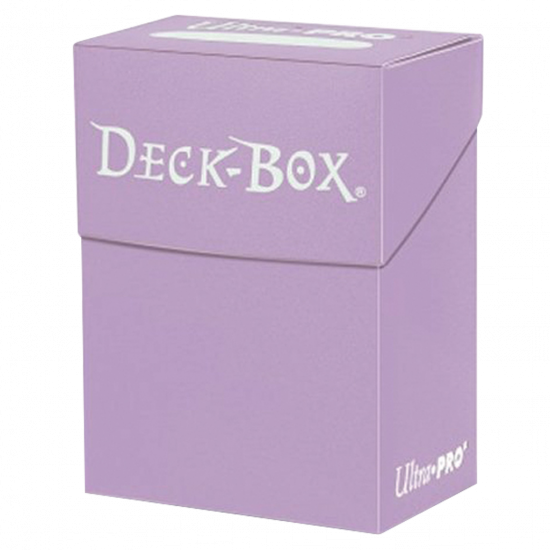 Ultra pro - Deck box Solid color Lilas