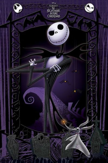 NIGHTMARE BEFORE CHRISTMAS - poster It's Jack