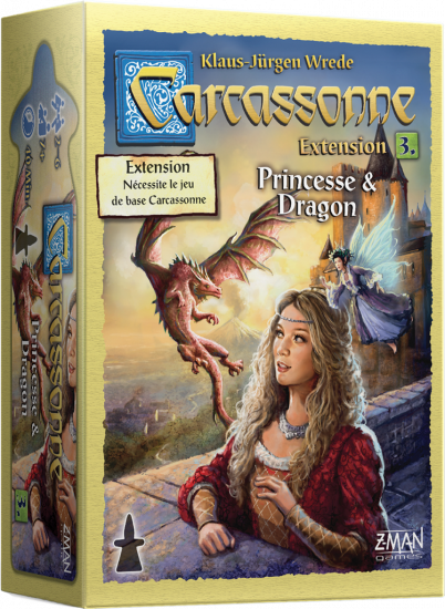 Carcassonne - Ext. 03 Princesse & Dragon