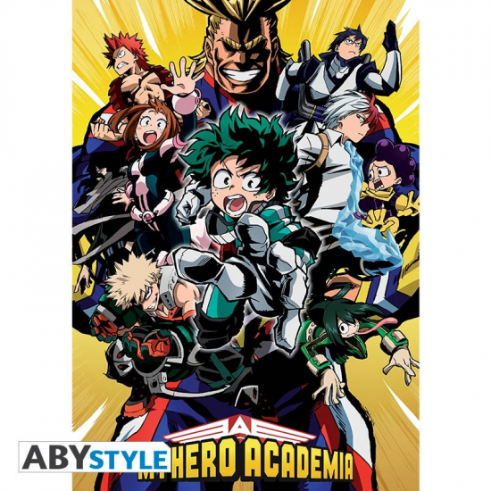 My Hero Academia - Poster grand format Groupe