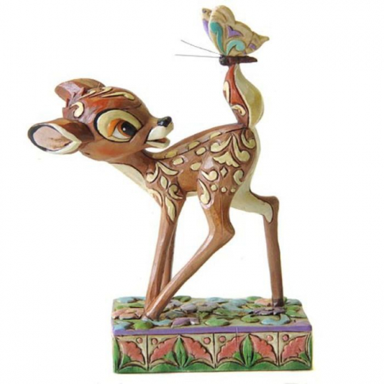 Figurine Disney Traditions Bambi - Merveilles du printemps