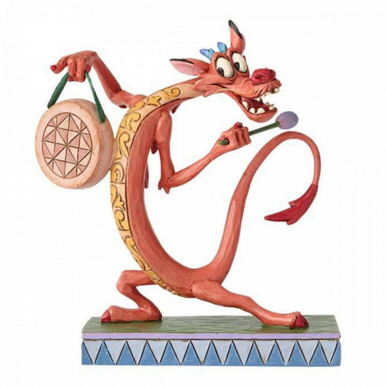 Figurine Disney Traditions Mulan - Mushu look alive