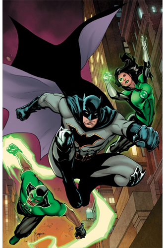 Justice League Récit complet N°06 Les Green Lantern arrivent à Gotham