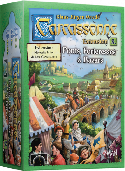 Carcassonne - Ext. 08 Ponts, forteresses & bazars