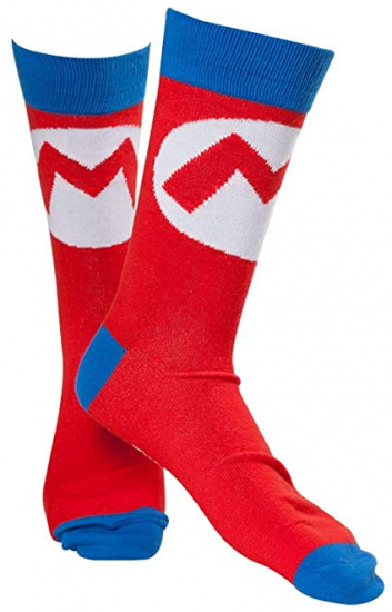 MARIO - Chaussettes bas Rouge Taille 43/46