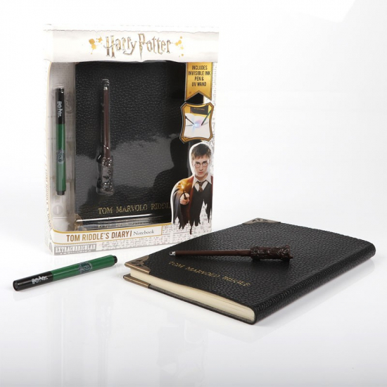 Harry Potter - Carnet Tom Jédusor et baguette stylo invisible