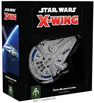 Star Wars : X-Wing - Jeu de Figurines 2 ed Ext Faucon Millenuim Lando