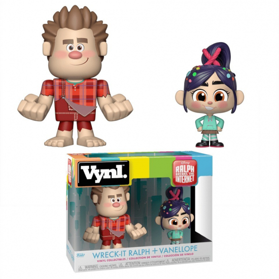 Disney - Ralph Breaks The Internet Vynil collectible Ralph + Vanellope