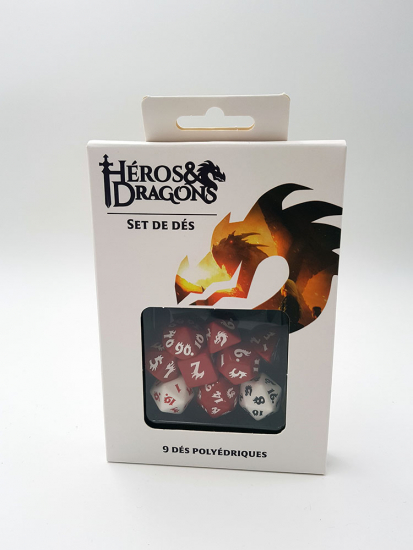 Set de dés - Héros & Dragons