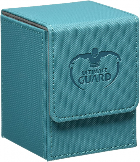 Deck box Ultimate guard - XenoSkin 100+ standard Bleu petrole