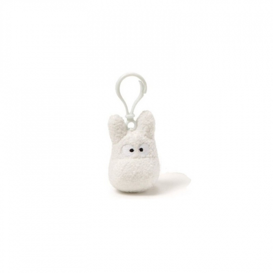 GHIBLI - Porte clef Totoro peluche blanc