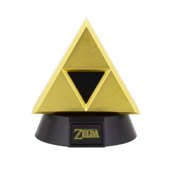 ZELDA - Lampe Icons 3D Gold TriForce Zelda 10 cm