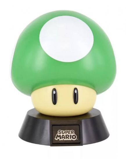 Nintendo - Lampe 3D Champignon vert Sonore