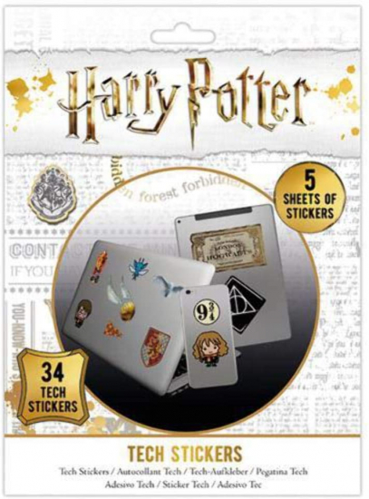 Harry Potter - Lot de 34 Tech stickers