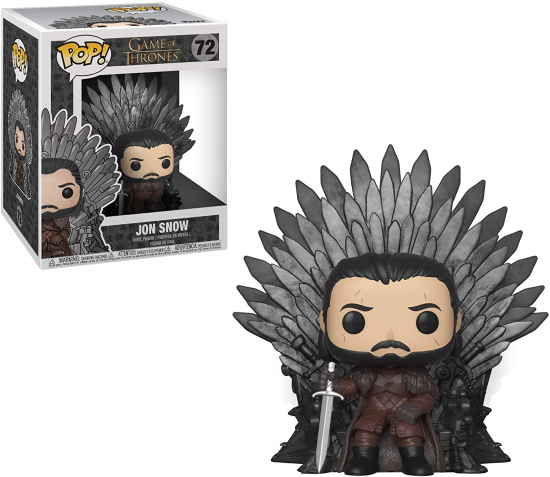 Game of Thrones - POP N°72 Jon Snow sitting on the Iron Throne