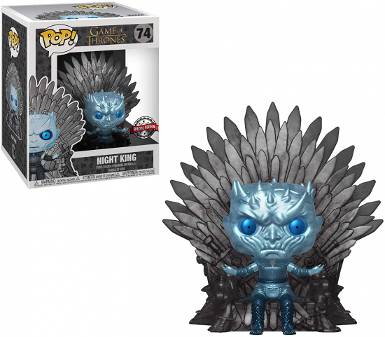 Game of Thrones - POP N°74 Night King sitting on the Iron Throne