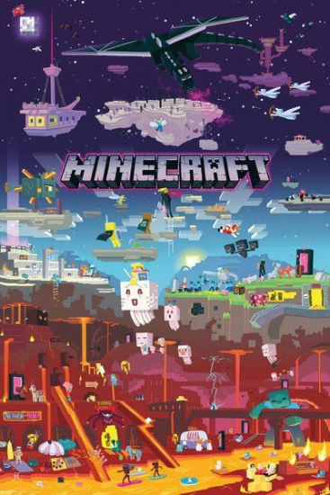 Minecraft - poster World beyond