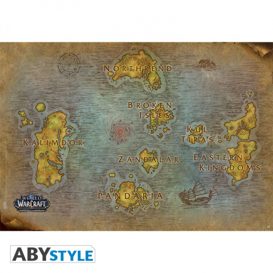 World of Warcraft - Poster grand format Carte (541)