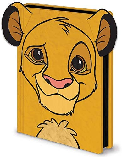 Disney - Carnet premium A5 furry Simba (Roi Lion)