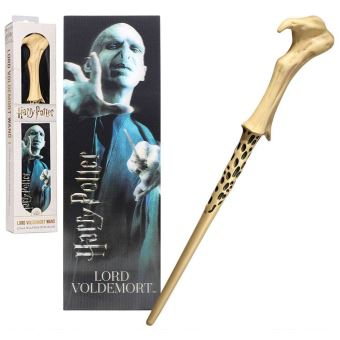 Harry Potter - Baguette + marque-page 3D Voldemort