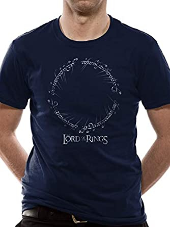 Lord of the ring - Tshirt noir runes and logo CID Taille L