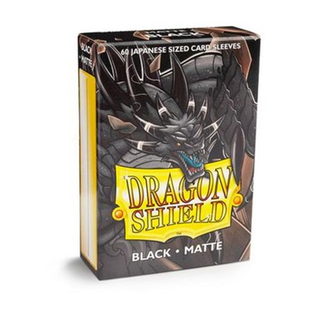 Dragon Shield - Protège carte japonaise Matte x60 Black