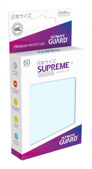 Ultimate guard - Protège carte japonaise Supreme UX x60 Transparent