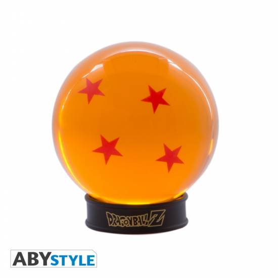 Dragon Ball - Boule de cristal 4 étoiles 75mm + socle