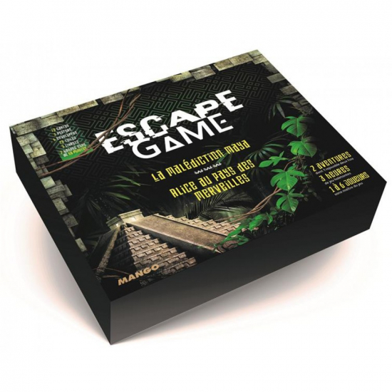 Escape Game - la malédiction maya + Alice au pays des Merveilles