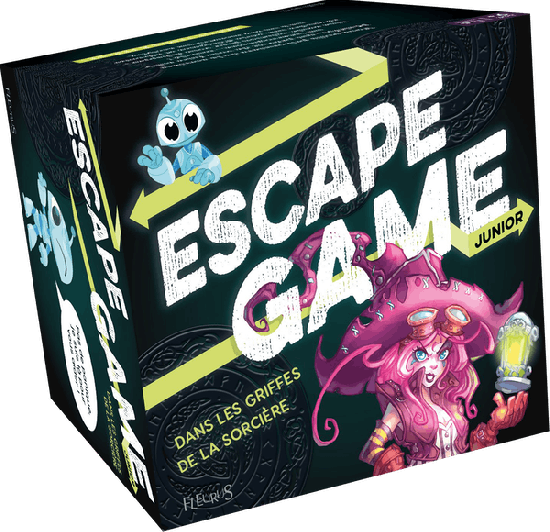 Escape Game Junior - Dans les griffes de la sorcière (coffret)