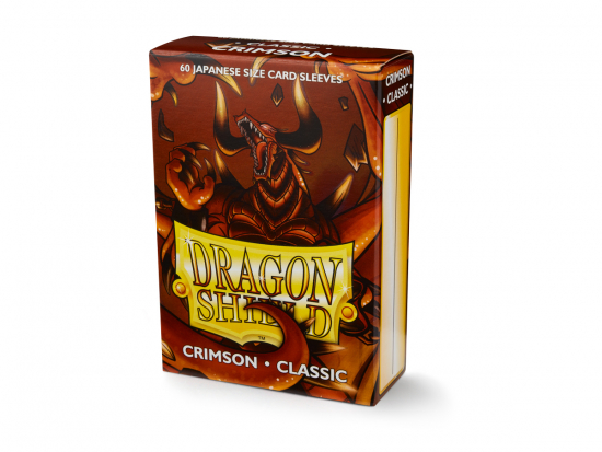 Dragon Shield - Protège carte japonaise Classic x60 Crimson