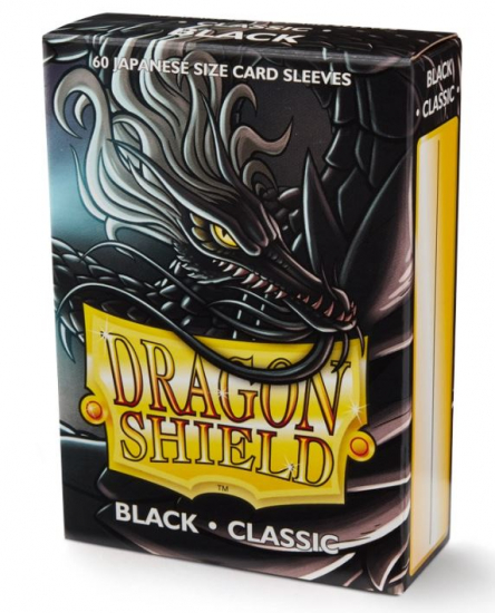 Dragon Shield - Protège carte japonaise Classic x60 Black