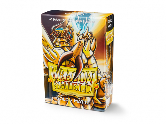 Dragon Shield - Protège carte japonaise Matte x60 Gold