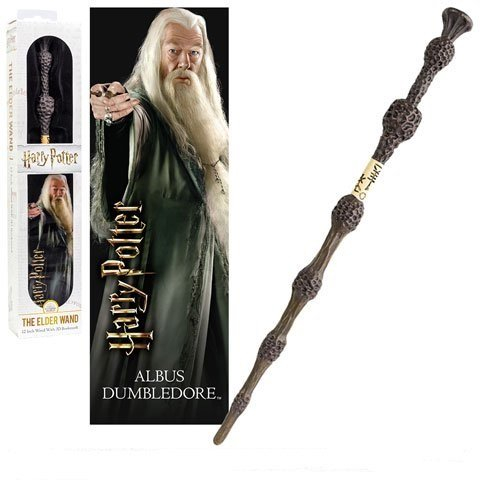 Harry Potter - Baguette + marque-page 3D Albus Dumbledore