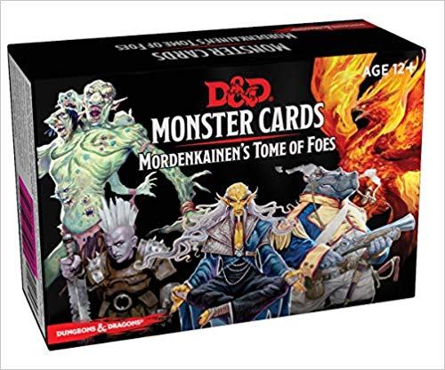 Dungeons & Dragons 5 Ed - Monster cards Mordenkainen's tome of F (EN)