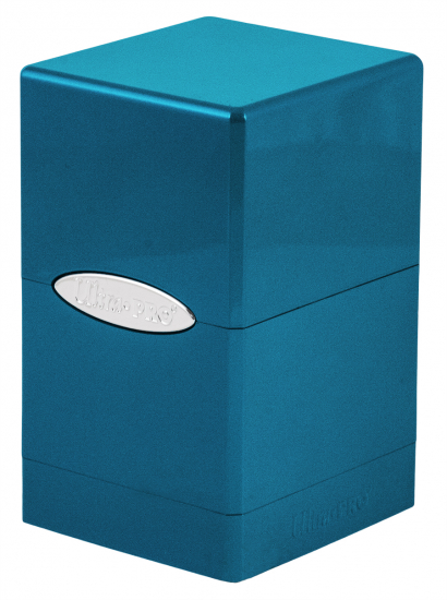Ultra Pro - Deck box Satin Tower ice (bleu)