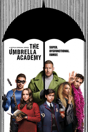 THE UMBRELLA ACADEMY - poster Super Dysfunctional Family