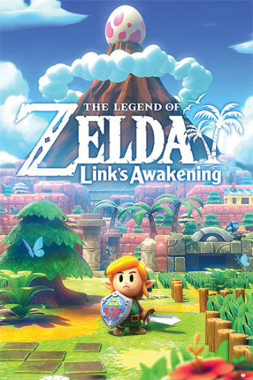 Legend of Zelda - Poster grand format Links Awakening