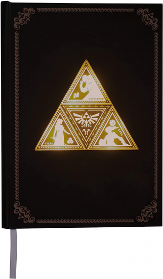 ZELDA - Carnet lumineux Triforce