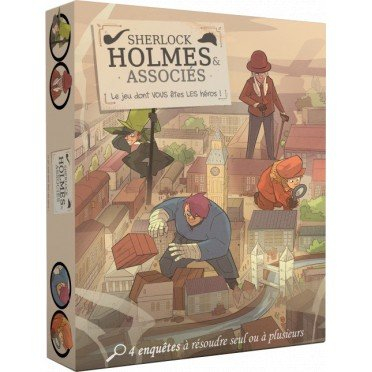 Sherlock Holmes : Le jeu dont Vous êtes LES héros (coffret)