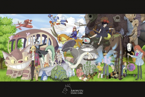GHIBLI - poster collage