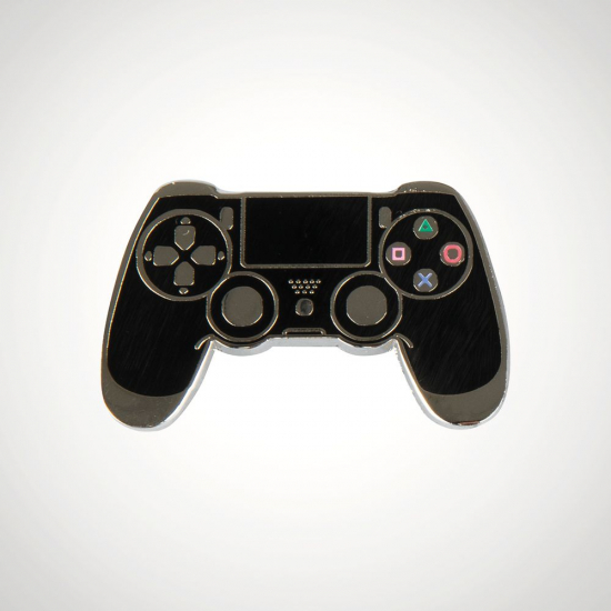 Playstation - Pin's symbole manette noire