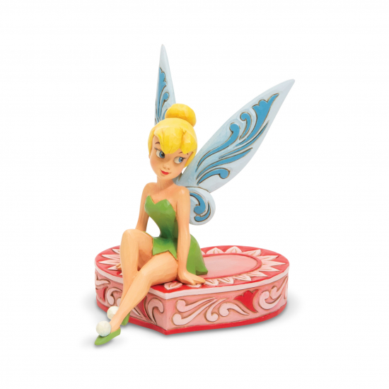 Figurine Disney Traditions Love seat (Tinker bell on heart)