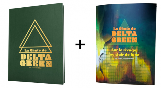Chute de Delta Green - pack Livre de base collector + livret scénario