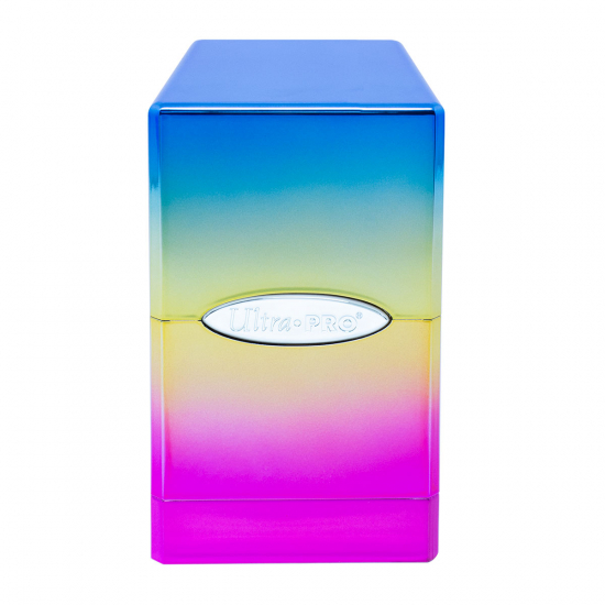 Ultra Pro - Deck box Satin Tower hi-gloss rainbow