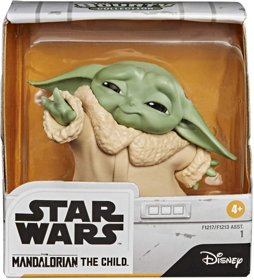 Star Wars - mini figurine The Mandalorian the Child force face